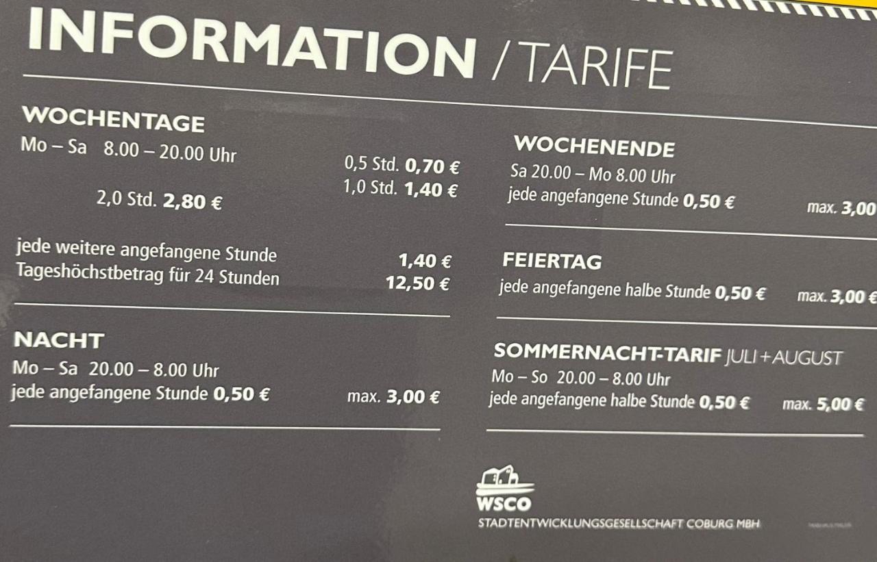 Ein Gemuetliches Studio Mit Netflix Im Zentrum Bahnhofsnaehe Coburg Dış mekan fotoğraf
