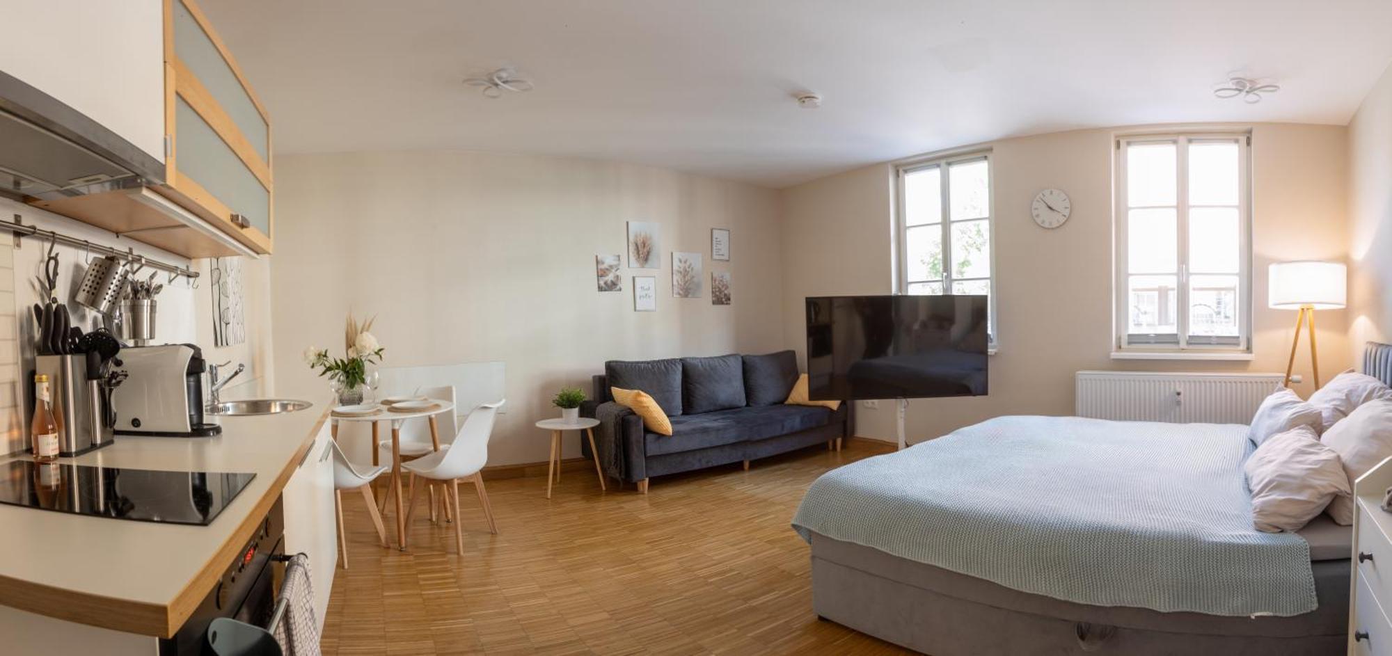 Ein Gemuetliches Studio Mit Netflix Im Zentrum Bahnhofsnaehe Coburg Dış mekan fotoğraf